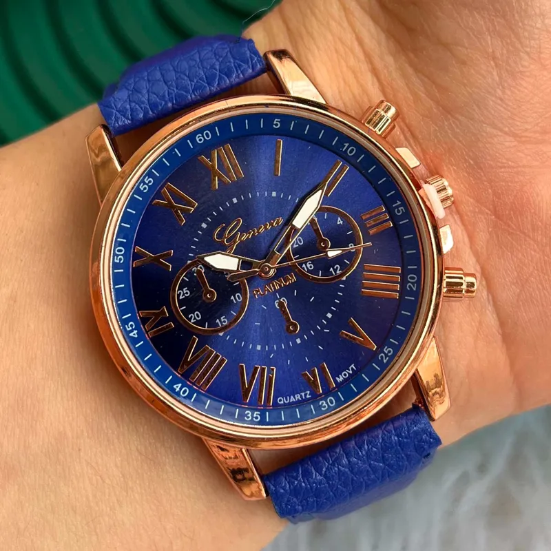 ساعت مچی دخترانه اسپورت رنگی Geneva