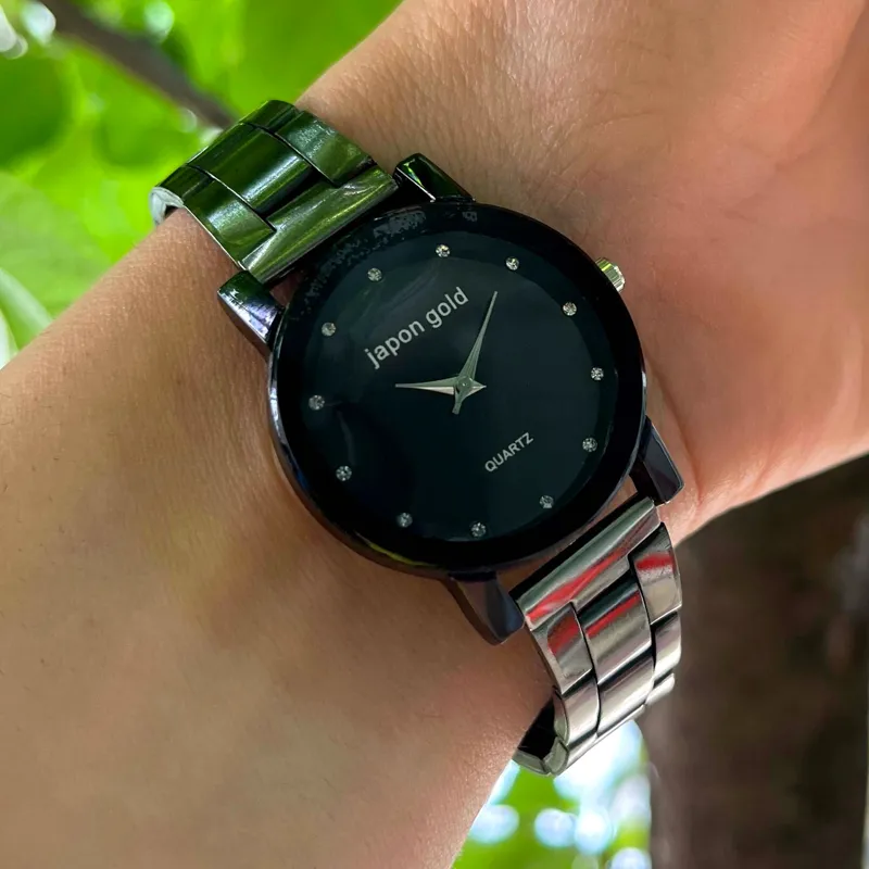 ساعت مچی دخترانه شیشه تراش JaponGold