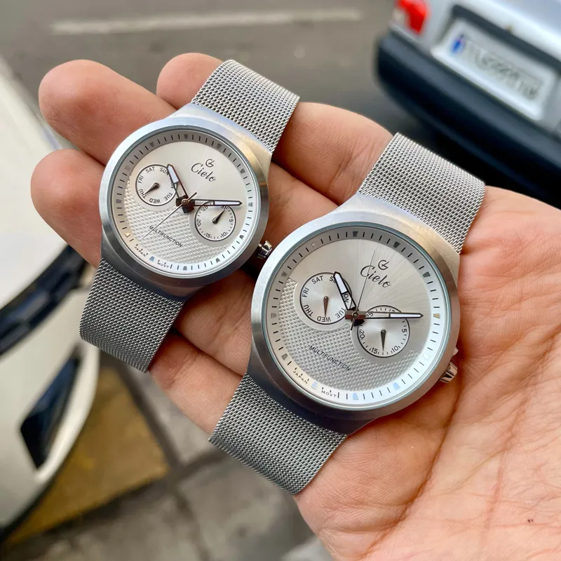 ست ساعت مچی تمام استیل فولتایم سیلو Cielo 1082