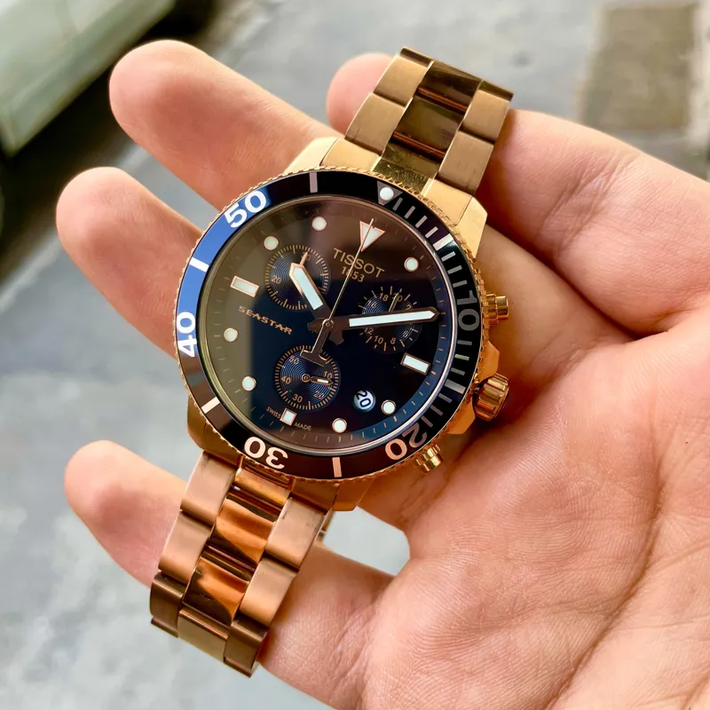 ساعت مچی تیسوت SeaStar T120417A مردانه کورنوگراف