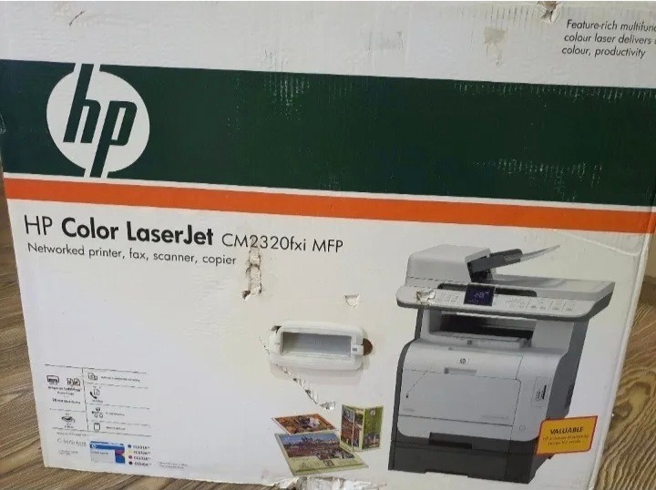 چهارکاره hp لیزری رنگی، مدل2320fxi MFP، آکبند صفر