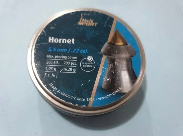 ساچمه HN باراکودا هورنت 5.5 آلمان، حداکثر نفوذ