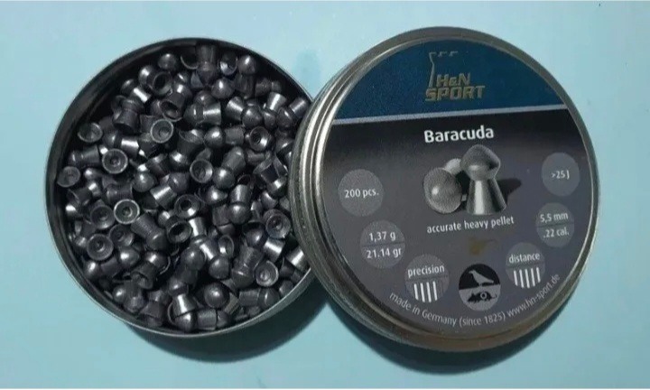 ساچمهHN باراکودا، کالیبر 5.5، ساخت آلمان، 5خط اصلی