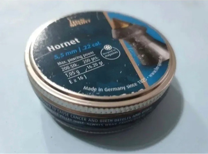 ساچمه HN باراکودا هورنت 5.5 آلمان، حداکثر نفوذ
