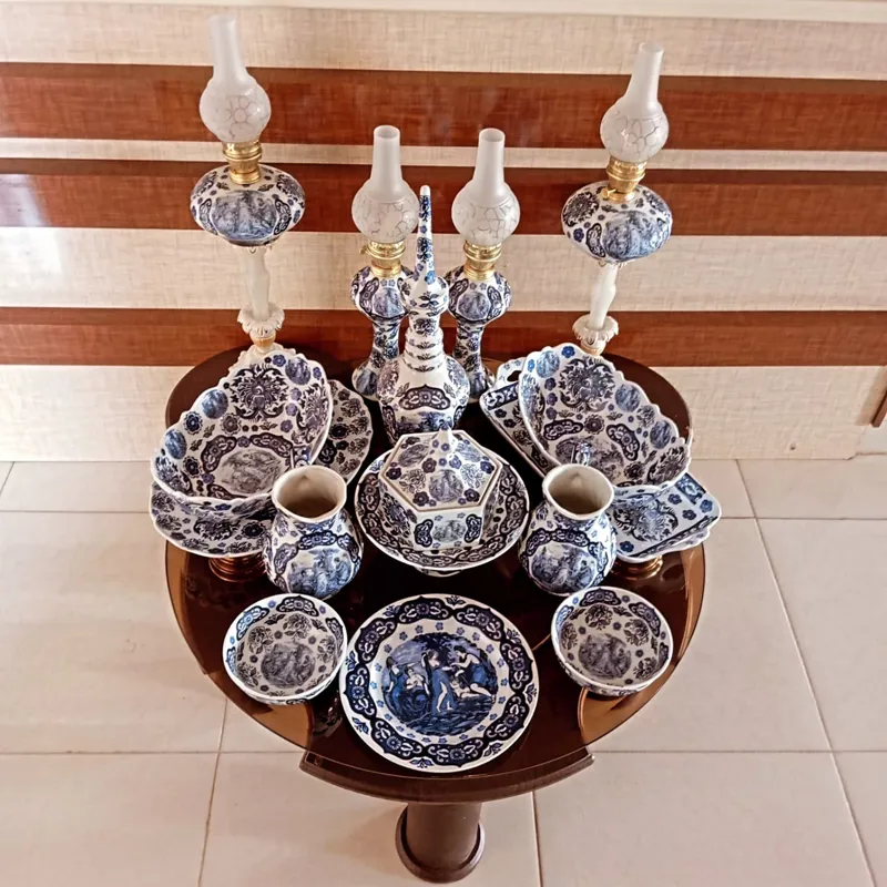 سرویس چینی رویال استون انگلستان قدمت بالای 120سال