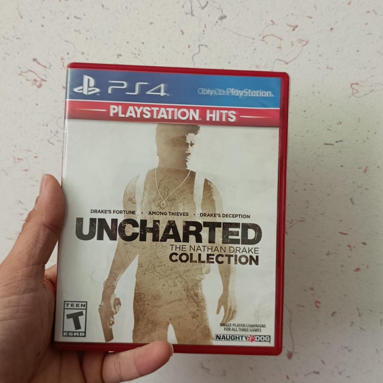 دیسک uncharted collection PS4 پلی 4 نسخه هیتس