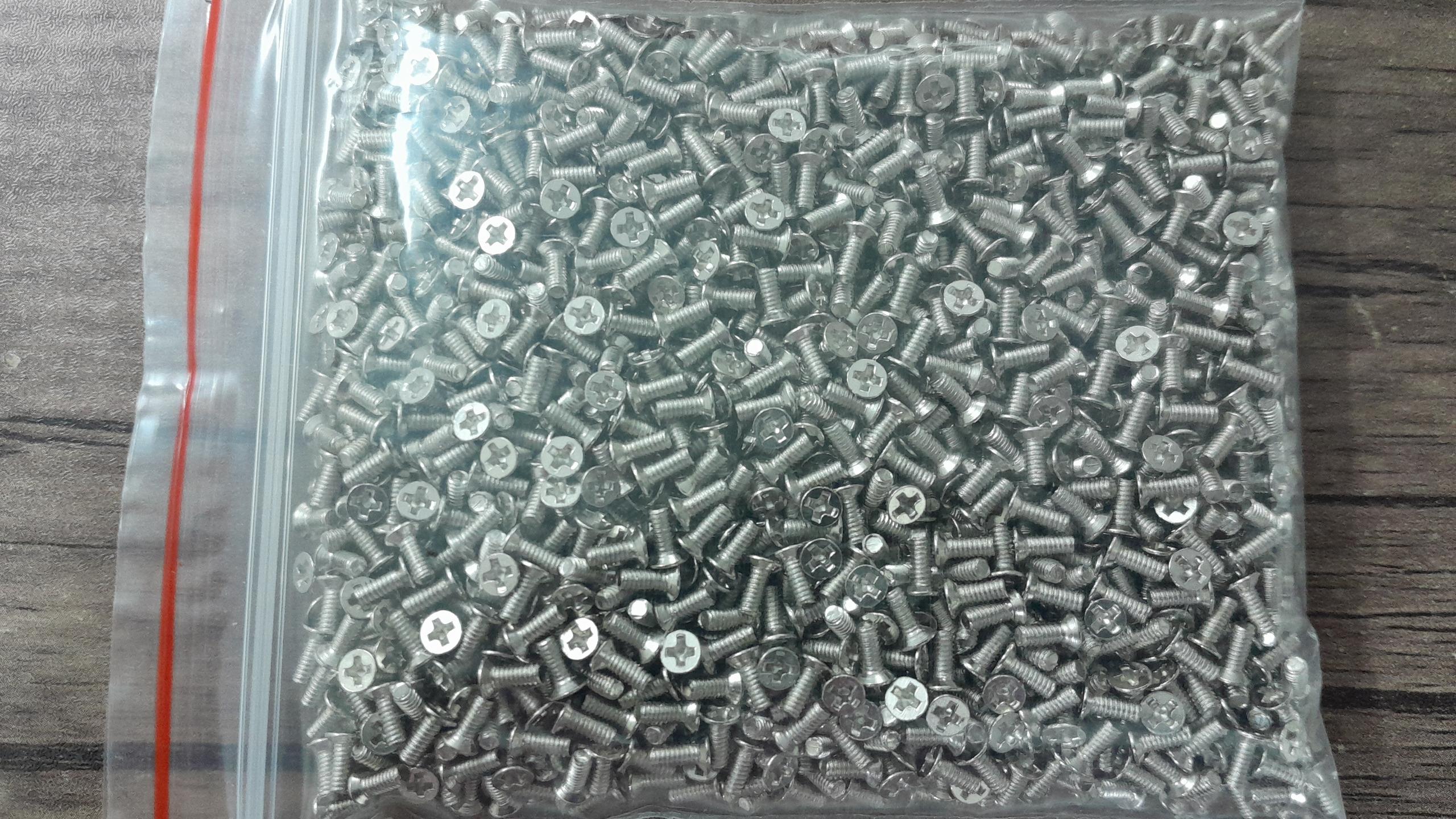 پیچ سرخزینه 2x5 میلیمتر (2000 عدد)