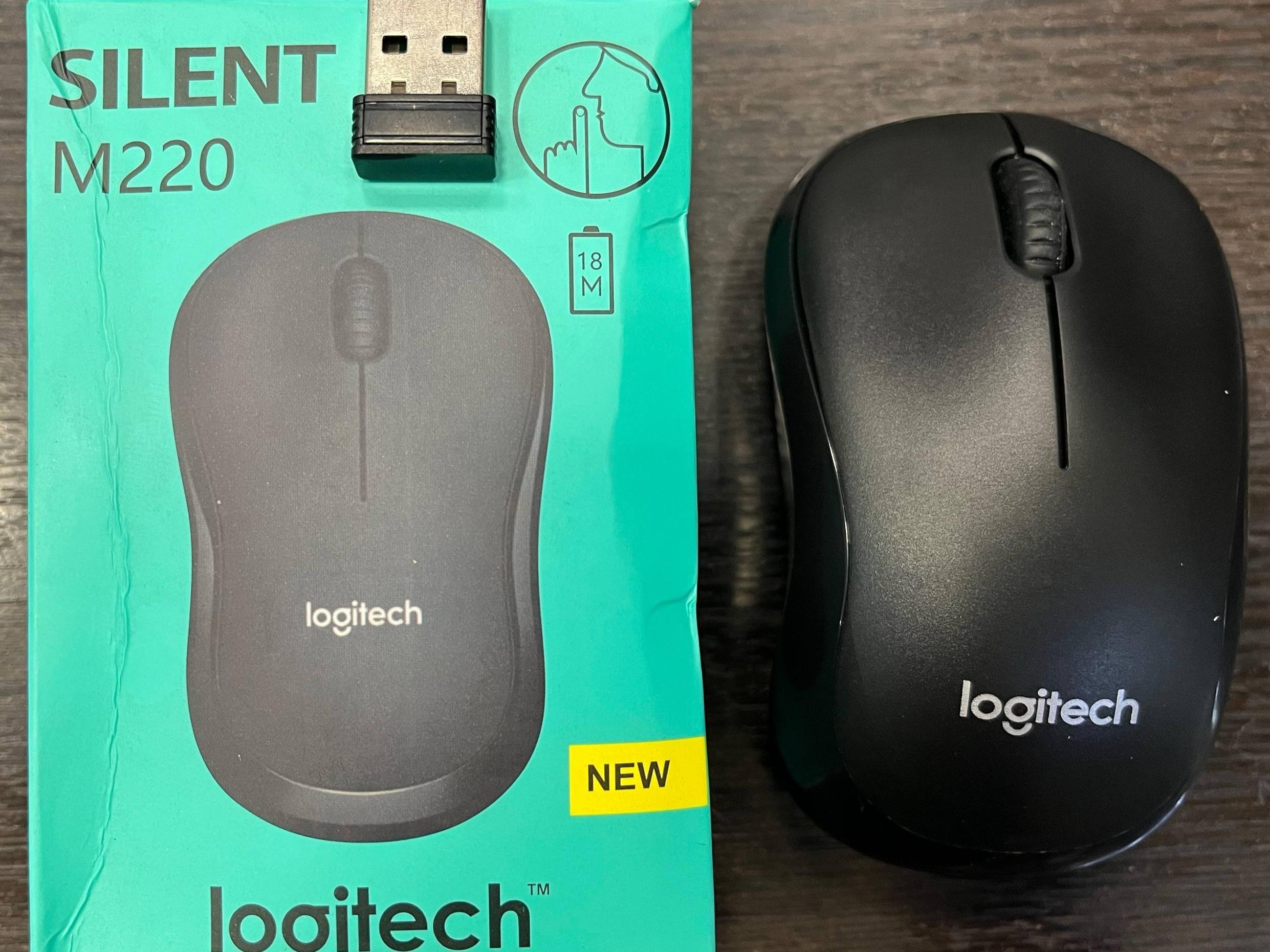 ماوس بی سیم لاجیتک های_کپی مدل M220-سایلنت