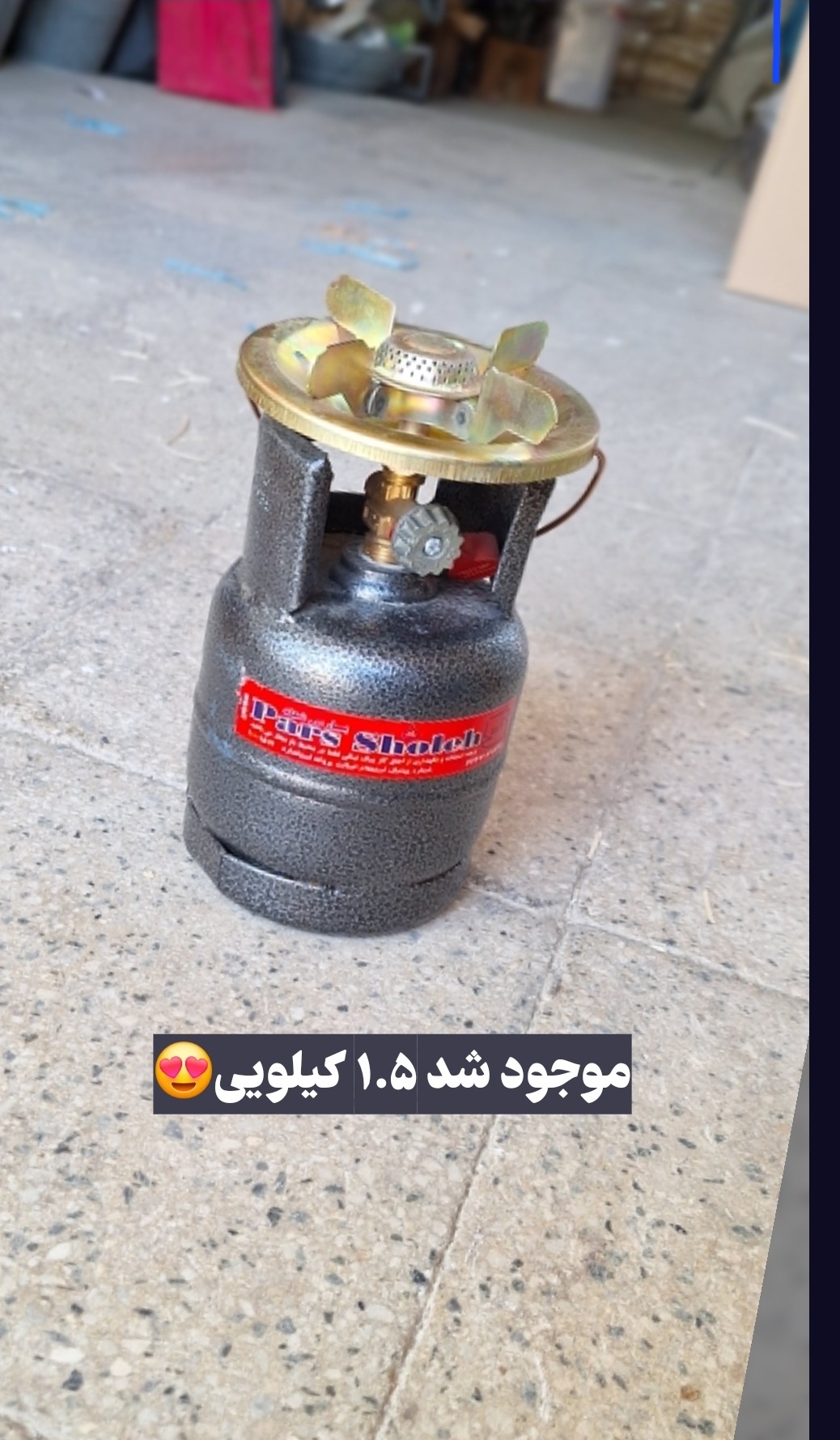 پیک نیک کوچک یک کیلویی مسافرتی پارس