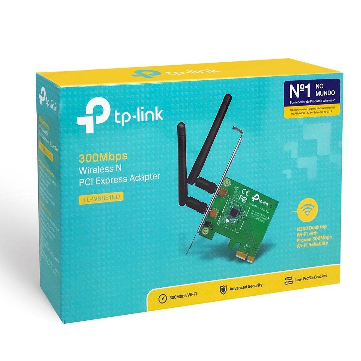 کارت شبکه بیسیم داخلی tplink TL-WN881ND