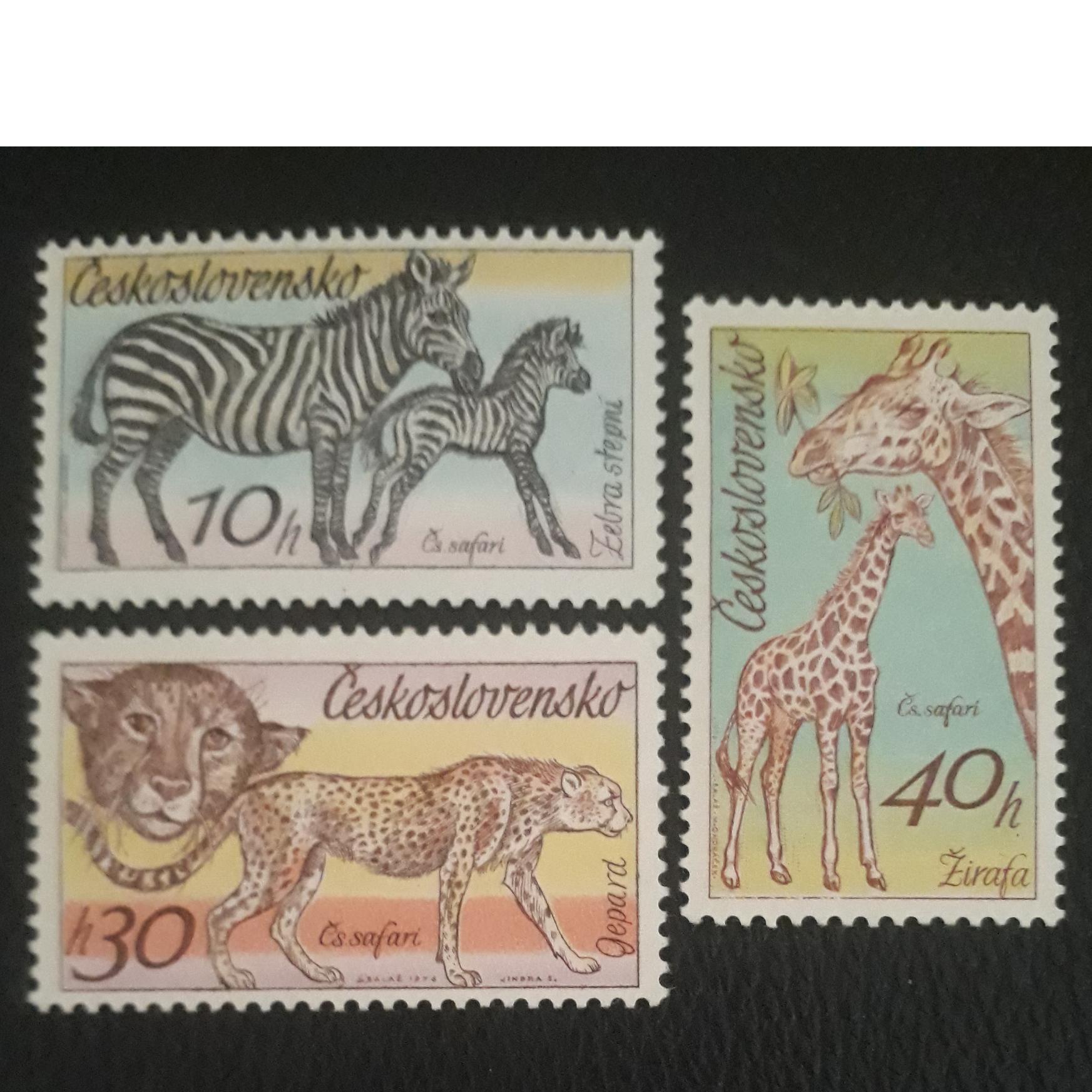 تمبرهای سافاری چکسلواکی 1976