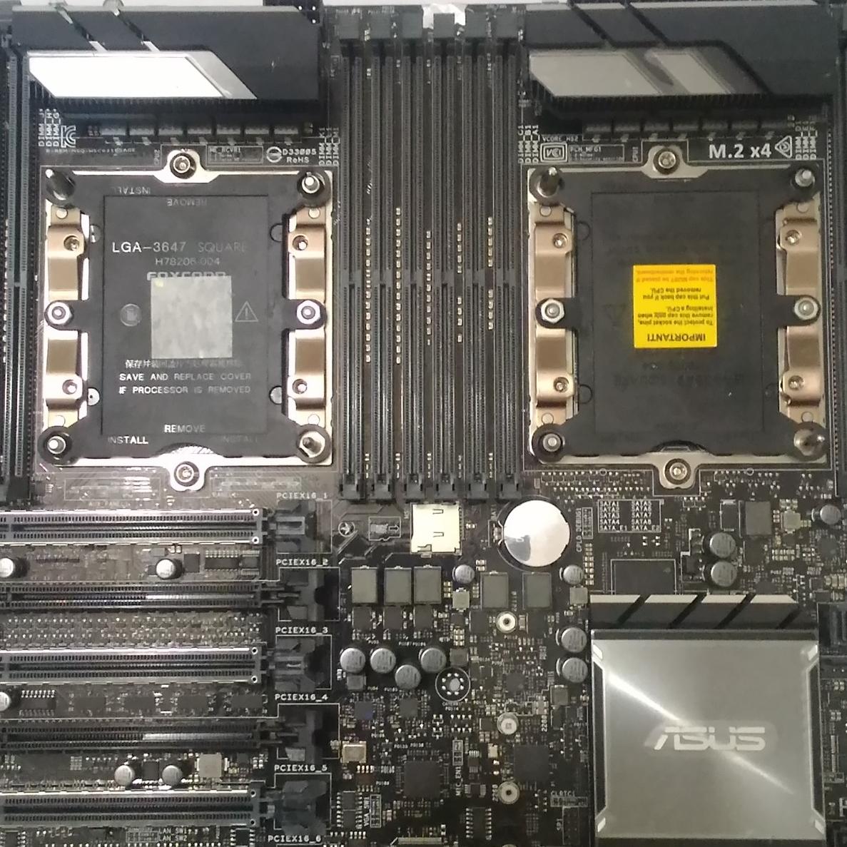 مادربرد ورک استیشن سرور ws c621e sage ddr4
