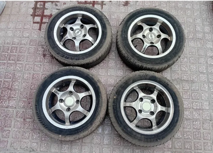 4حلقه رینگ لاستیک اسپرت سایز 13 پراید ماتیز MVM