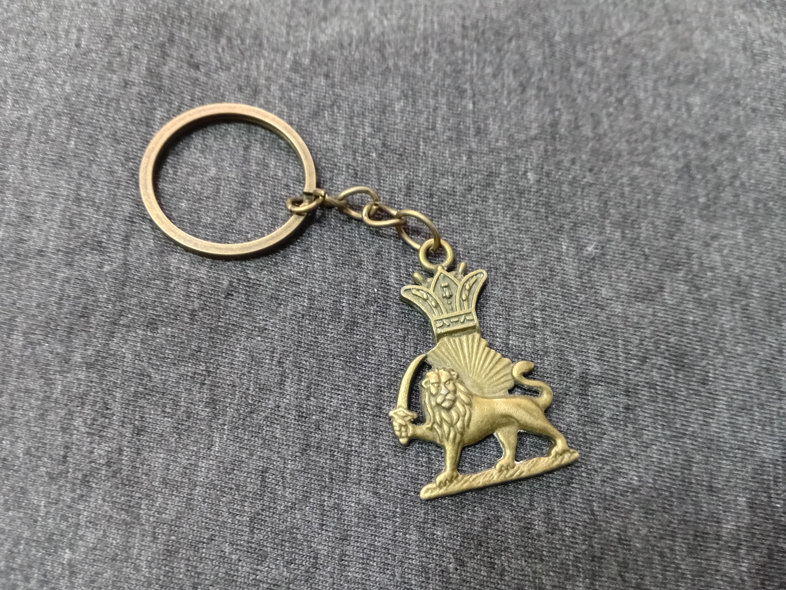 جاکلیدی فلزی شیر و خورشید