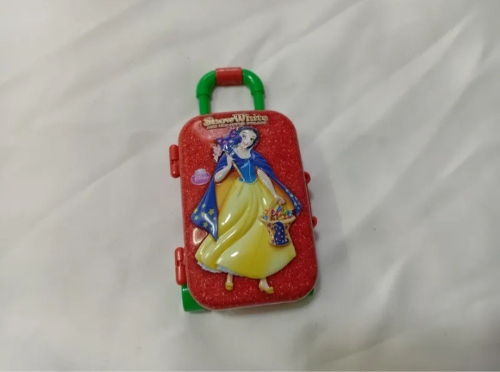 قوطی خالی فلزی طرح چمدون سفید برفی دیزنی