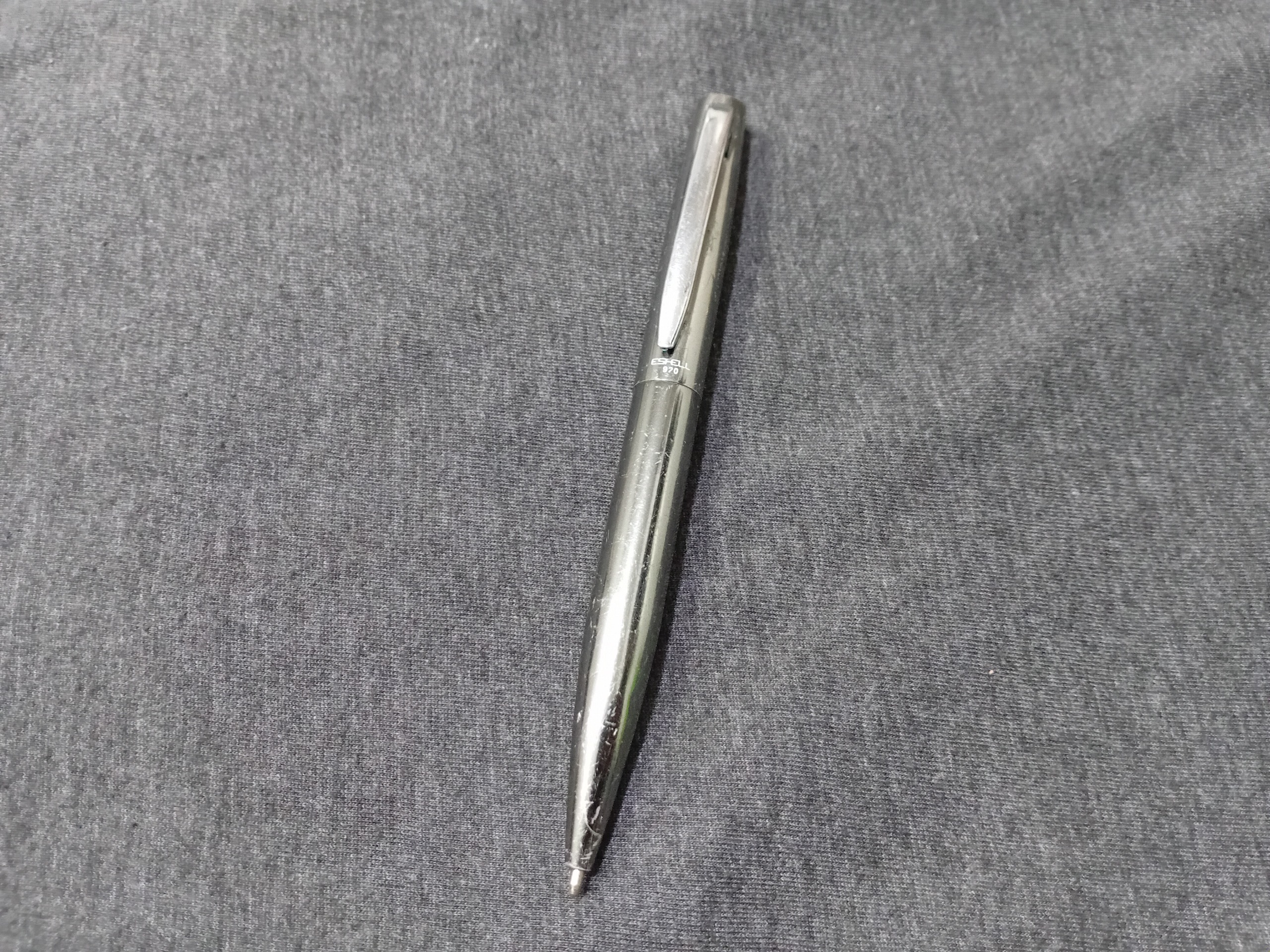 خودکار فلزی تبلیغاتی جوهر خشک قدیمی