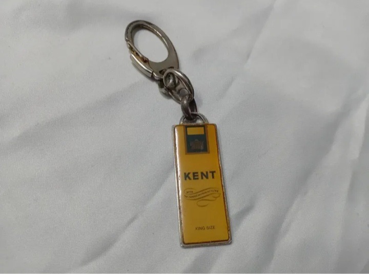 جاکلیدی فلزی تبلیغاتی سیگار کنت اصلی کلکسیونی