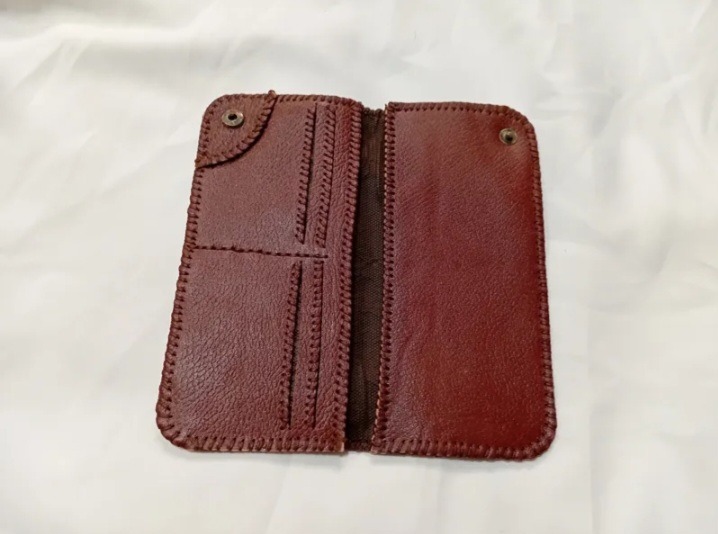 کیف پول جاکارتی و جا گوشی موبایل چرمی اورجینال