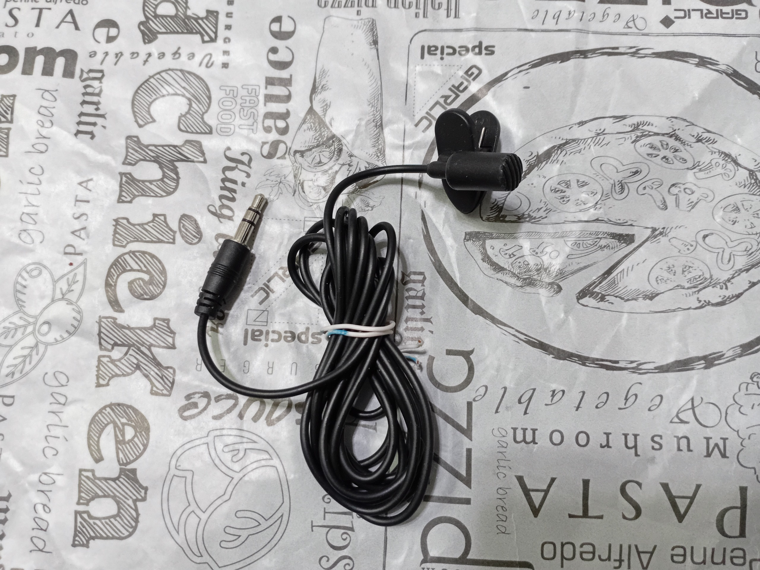 میکروفن یقه ای فیش هدفونی جک 3/5