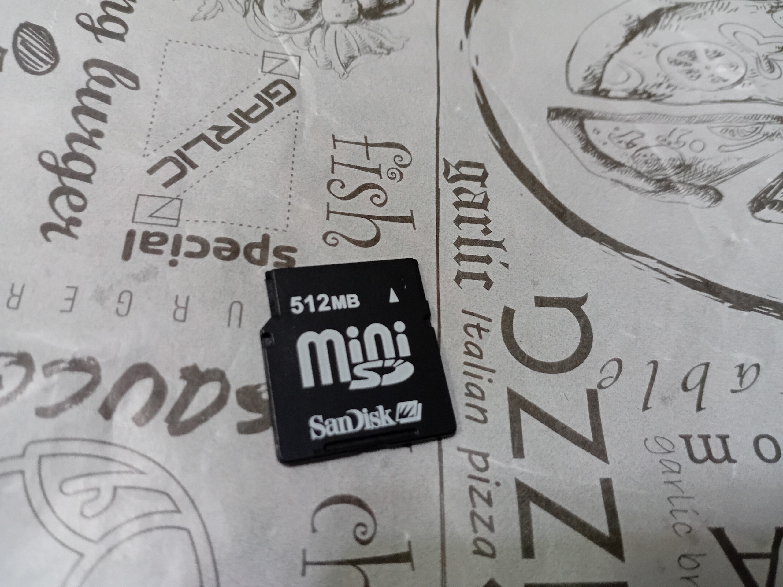 رم مینی SD بسیار کمیاب قدیمی 512MB نوکیا N73