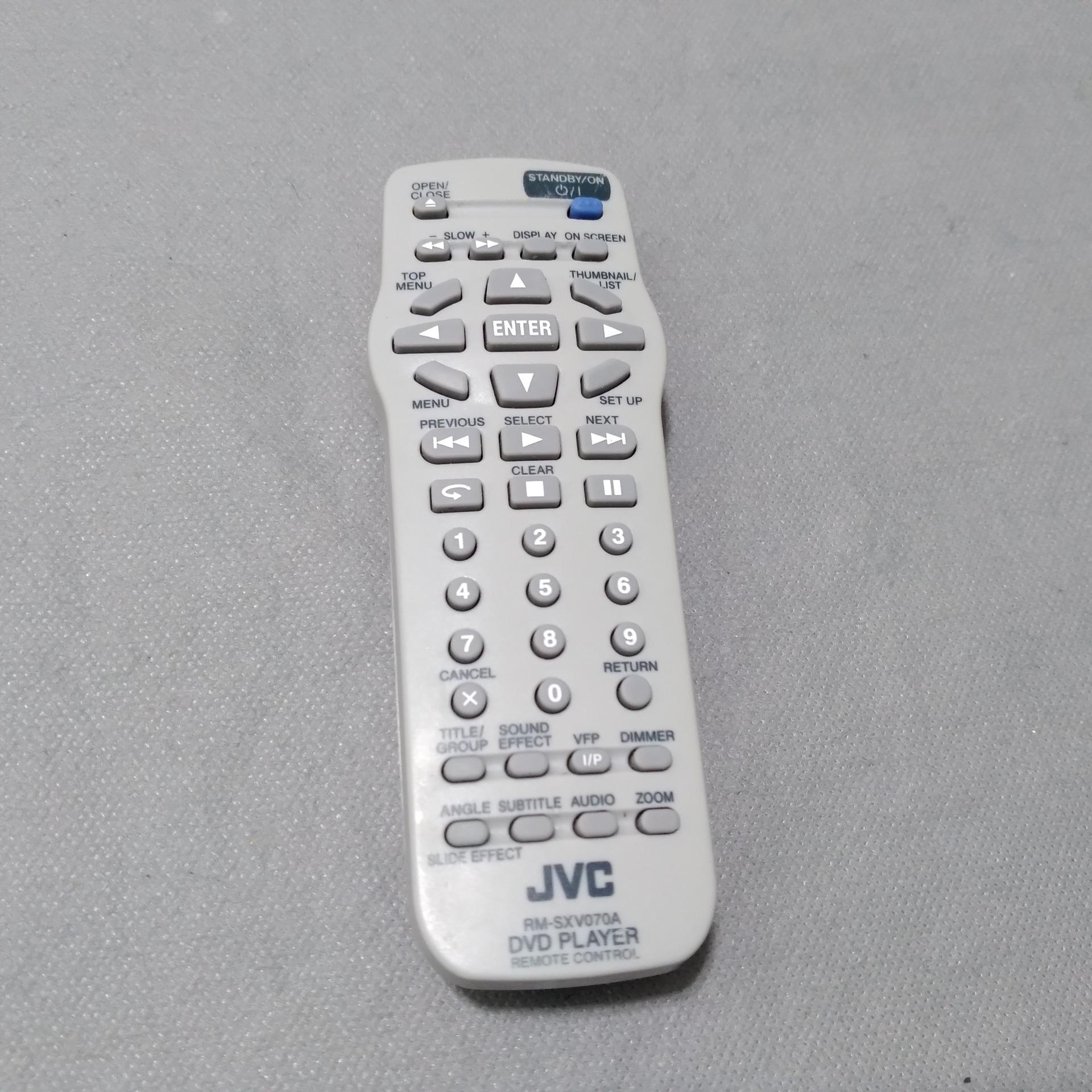 کنترل DVD پلیر JVC اصل RM_SXV070A