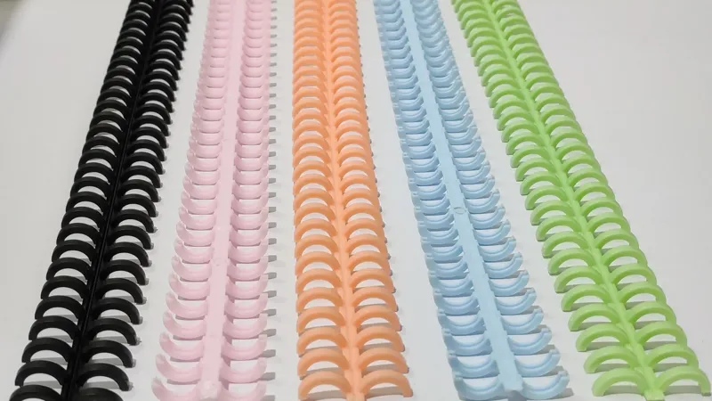 فنر کلاسوری پلاستیکی 10mm (بسته 10 تایی)