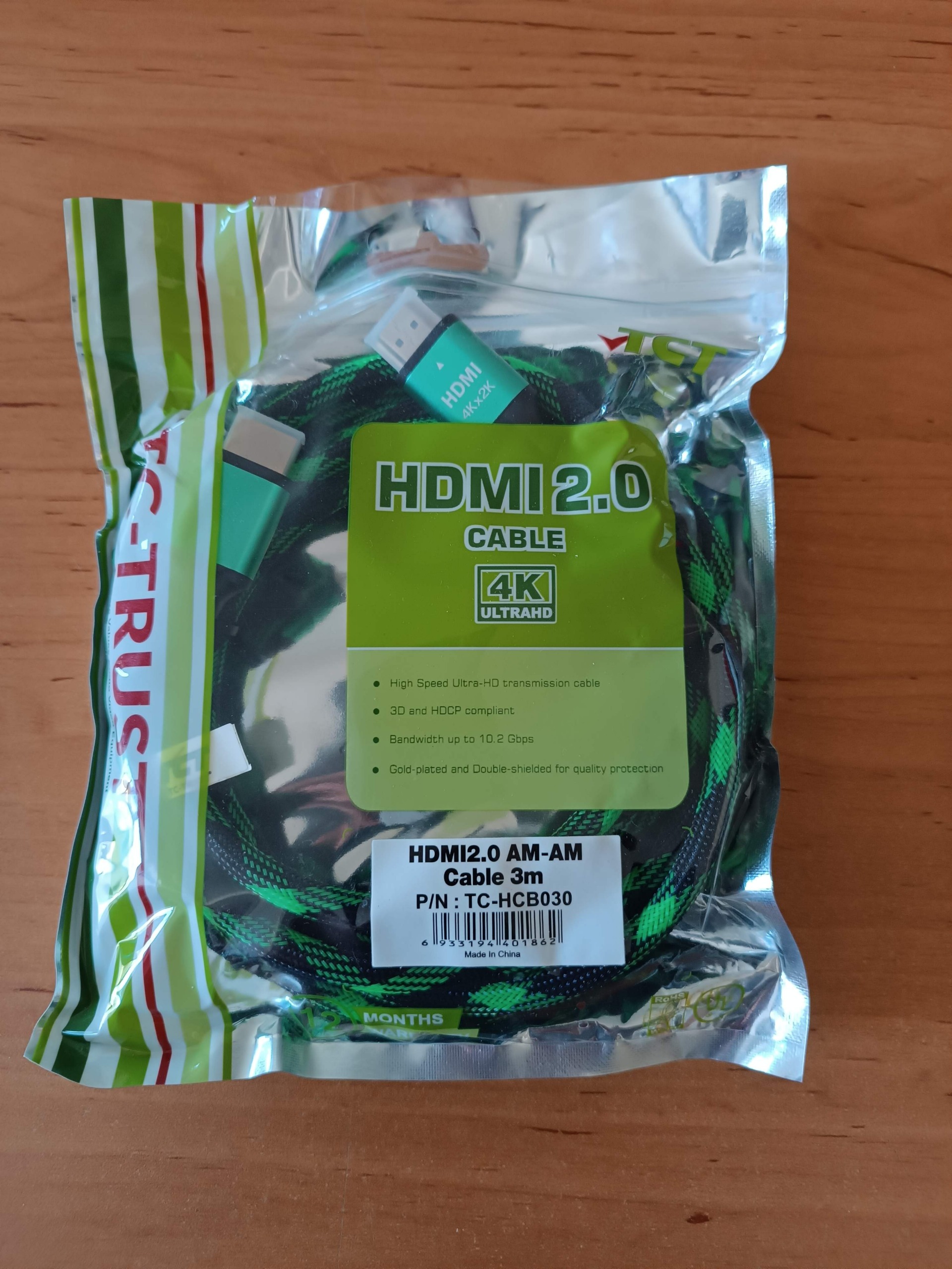 کابل HDMI 2 سه متری 4K