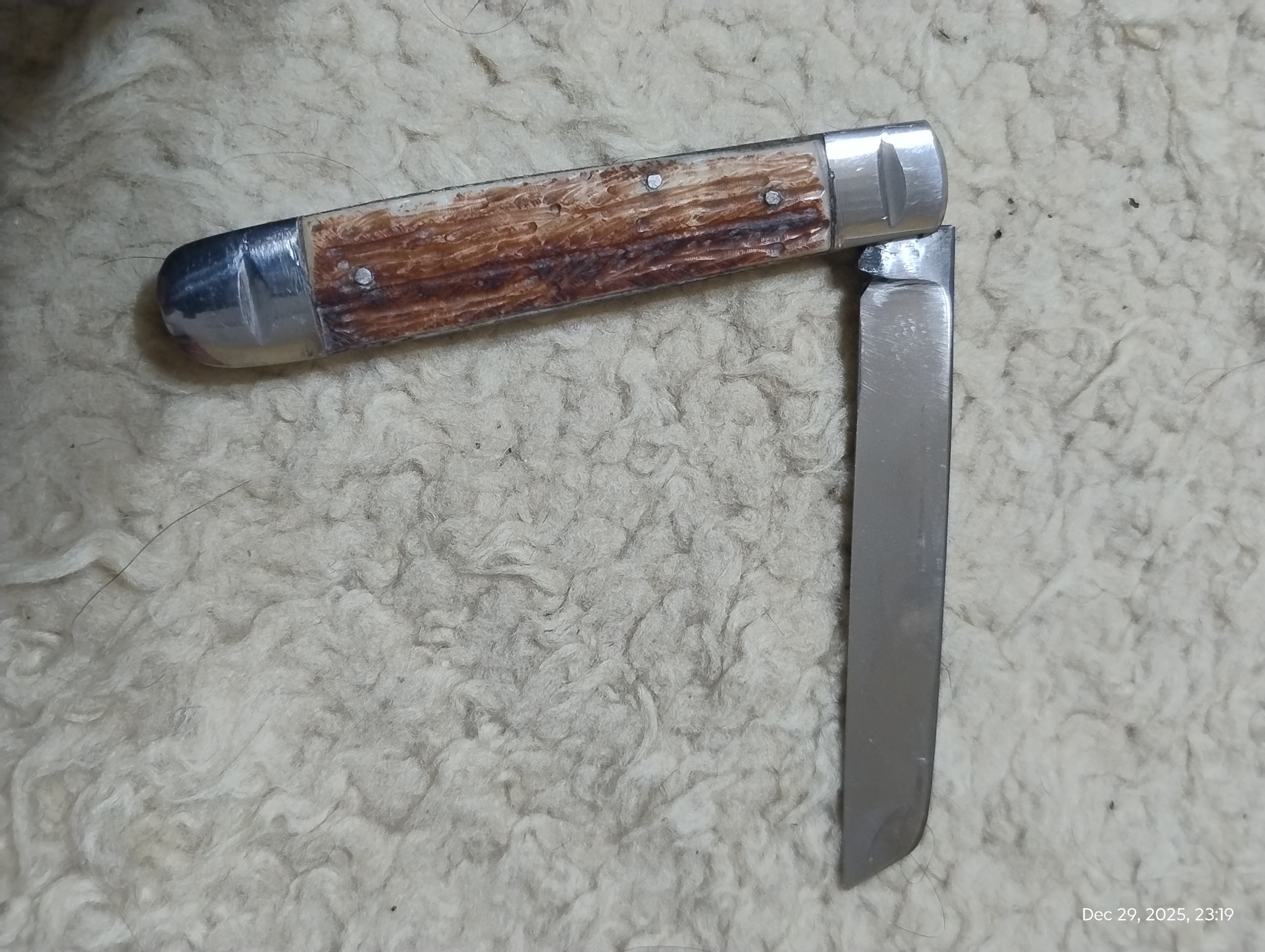 قلم تراش دسته شاخ زنجان