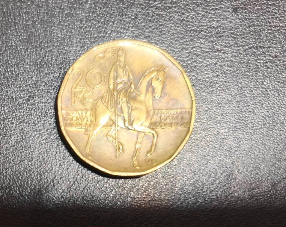 سکه کمیاب 20 کرون جمهوری چک 2004