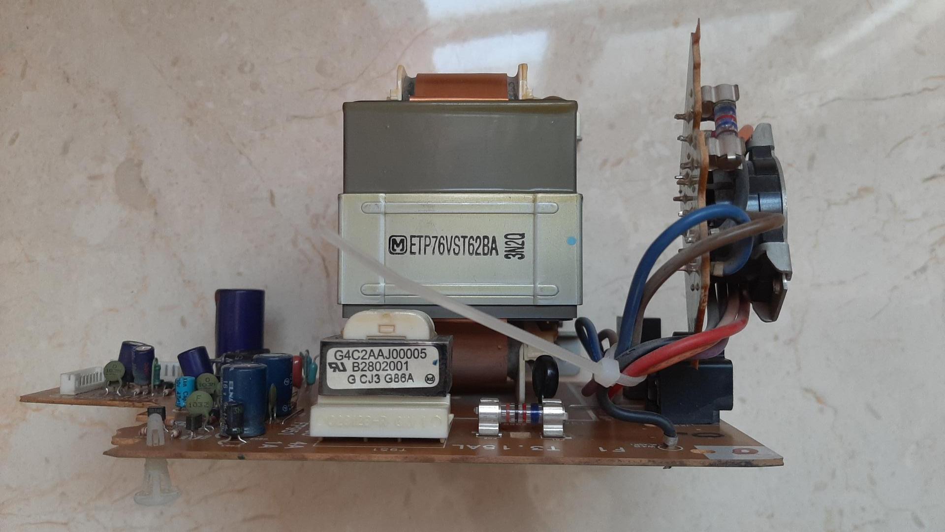 منبع تغذیه ضبط پاناسونیک