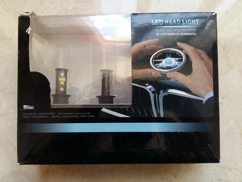 هدلایت حرفه ای H3 دوطرفه با لنز