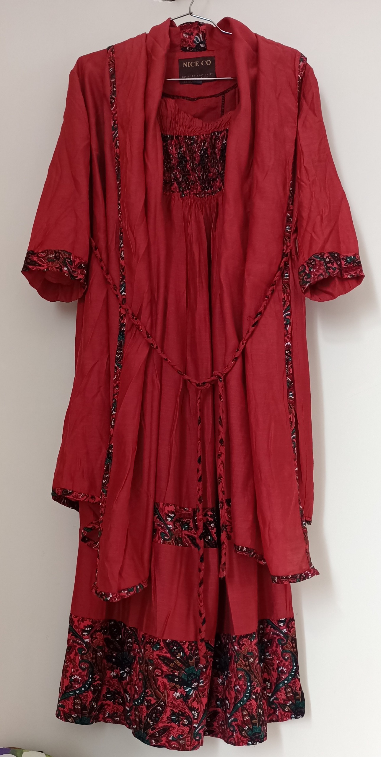 مانتو دامن سرهم خوشرنگ