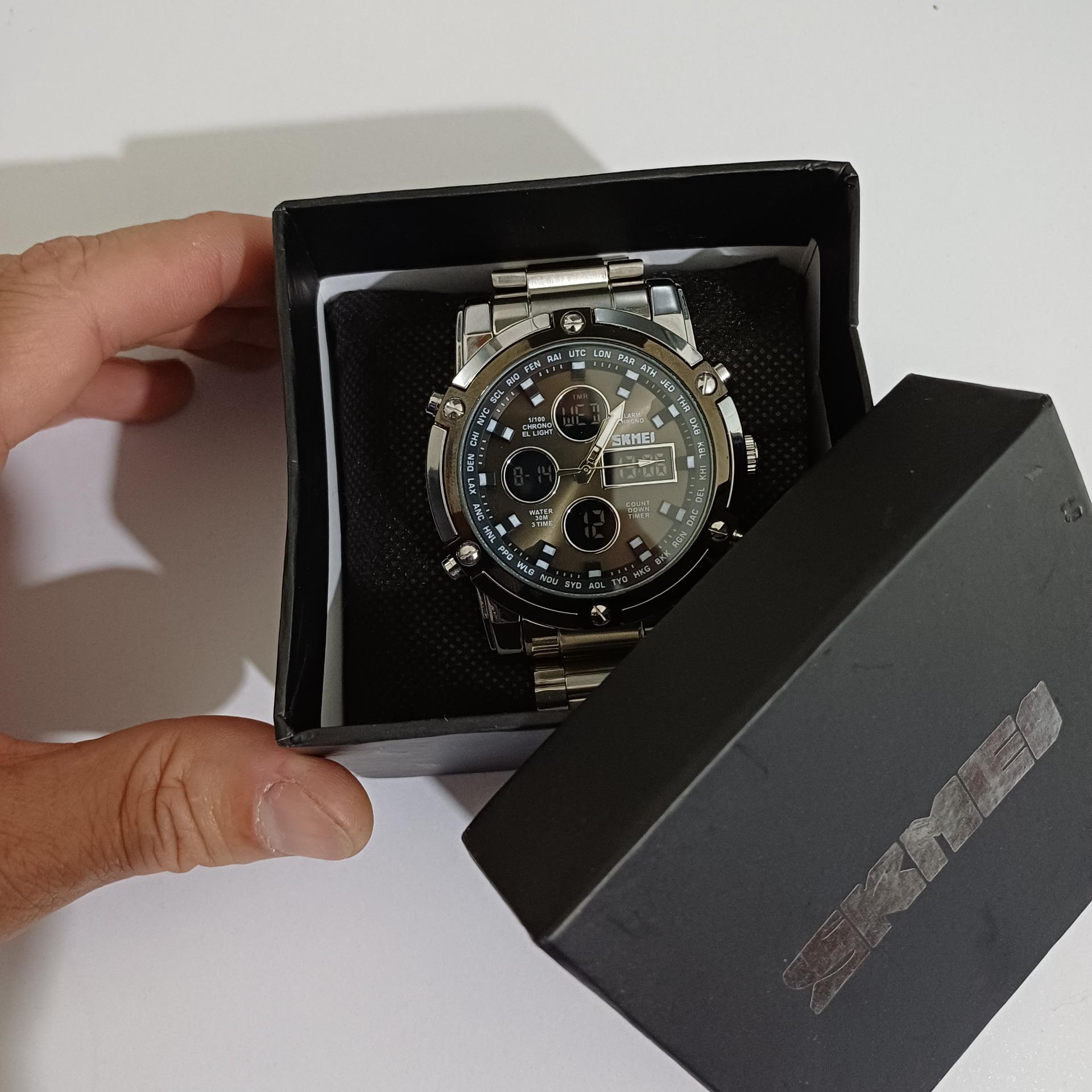 ساعت مچی مردانه اسکمی 1389 SILVER