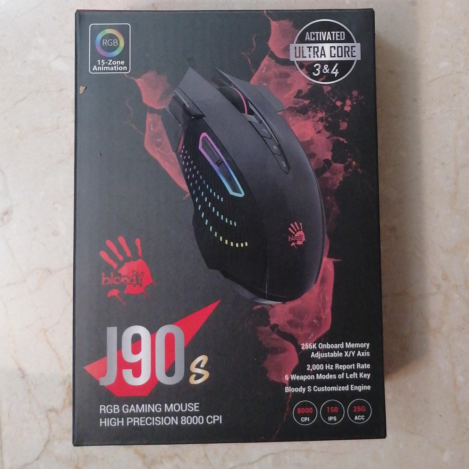 موس(موشواره) گیمینگ بلادی j90s