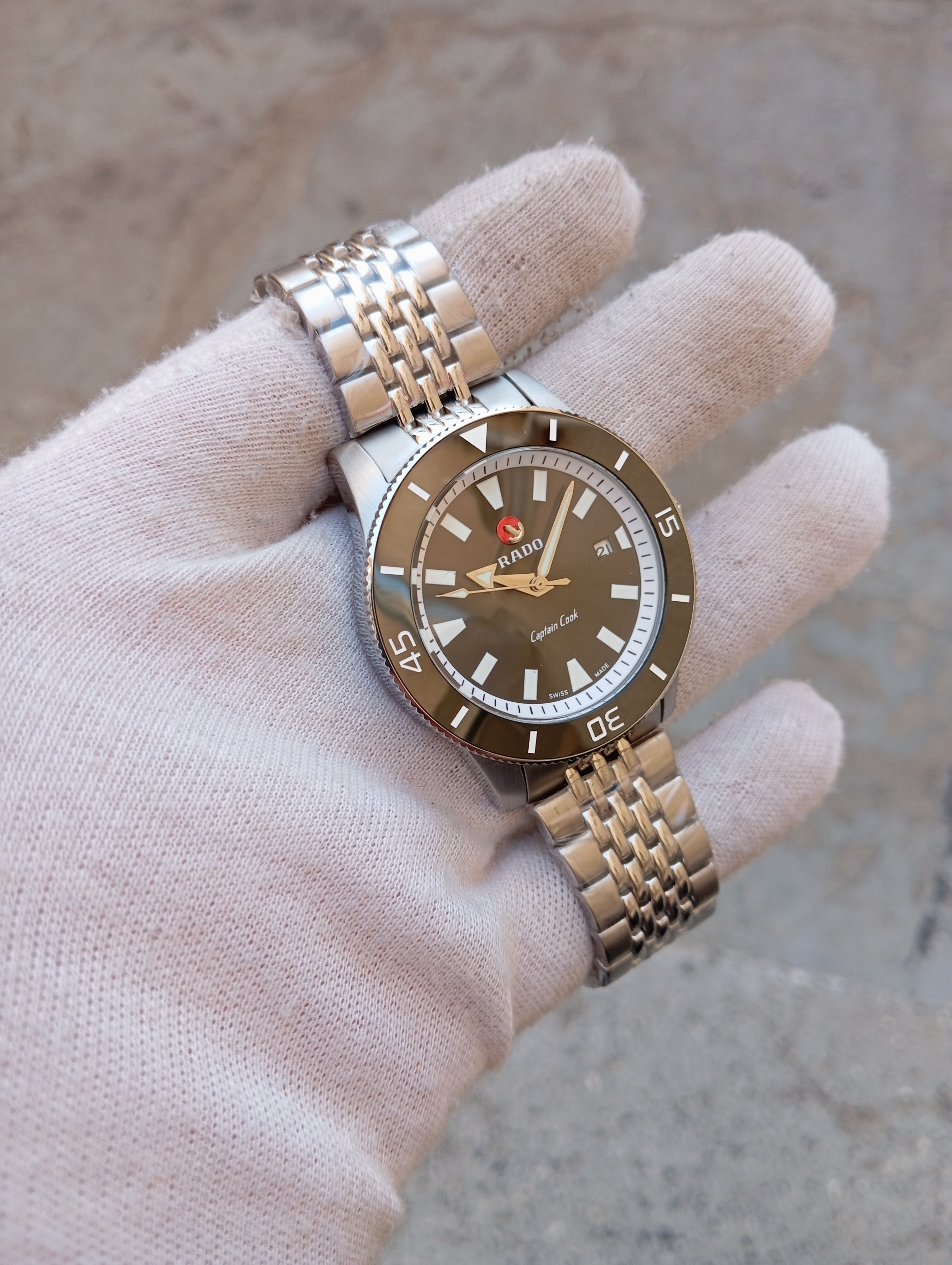 ساعت رادو کاپیتان کوک اتوماتیک اصلی