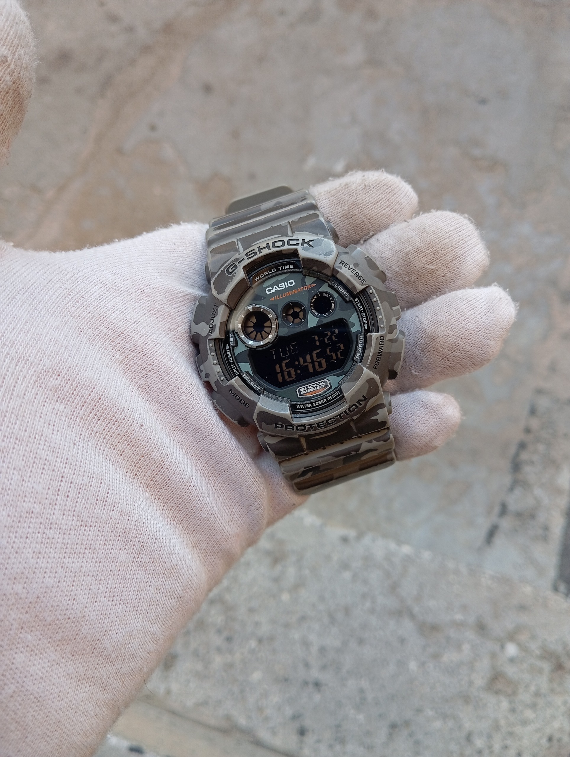 ساعت کاسیو جی شاک اصلی