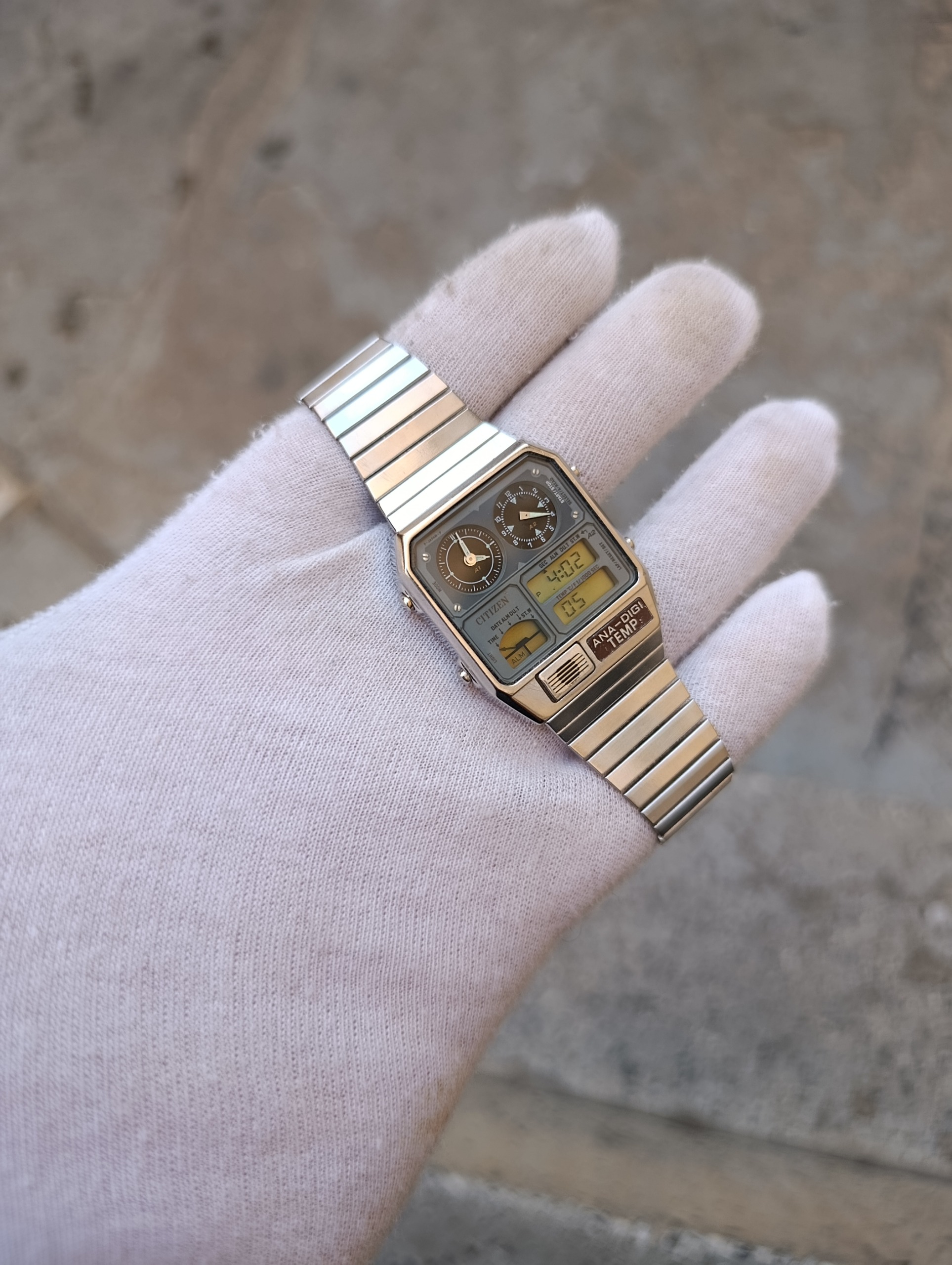 ساعت سیتیزن حرارتی چهار زمانه اصلی