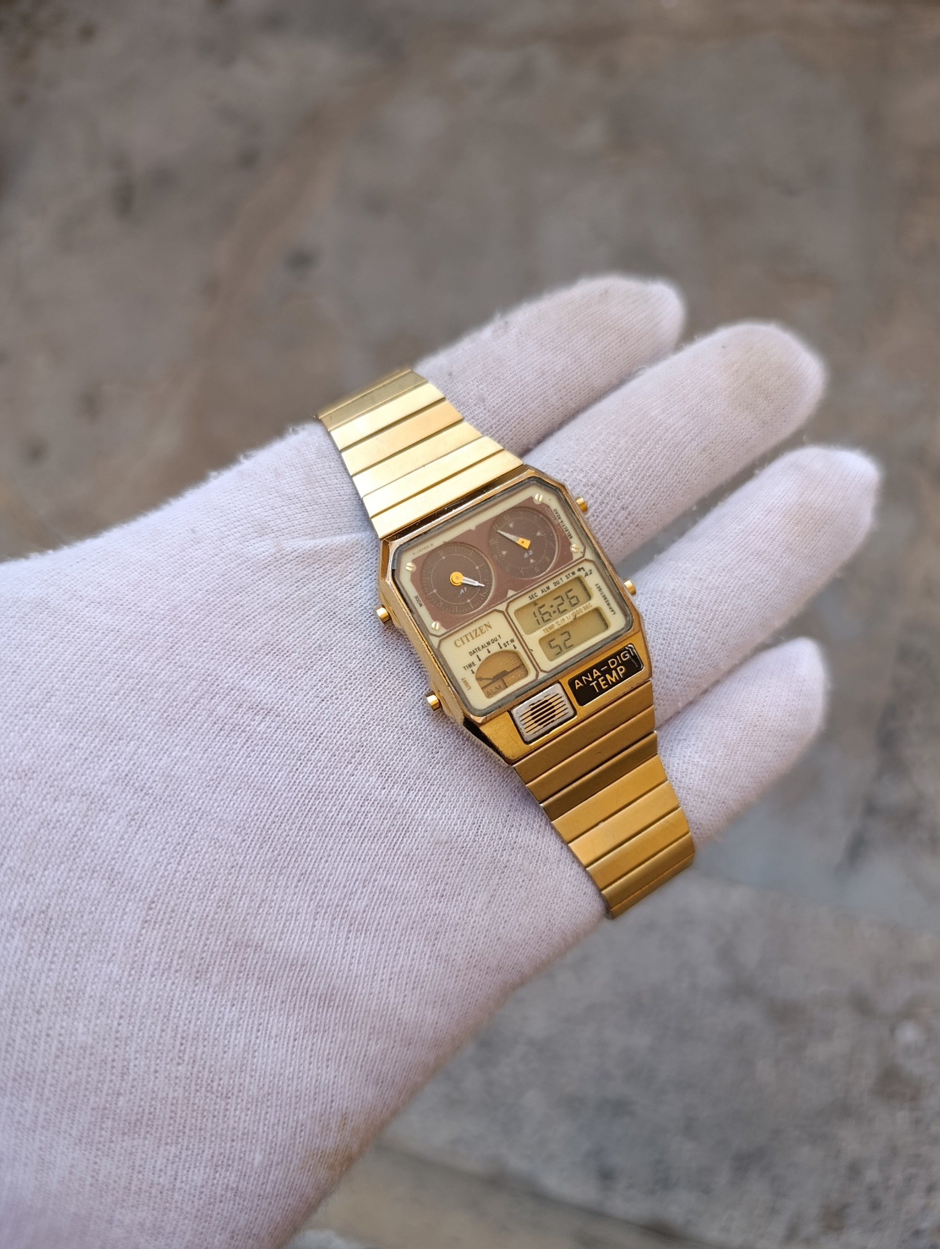 ساعت سیتیزن حرارتی چهار زمانه اصلی