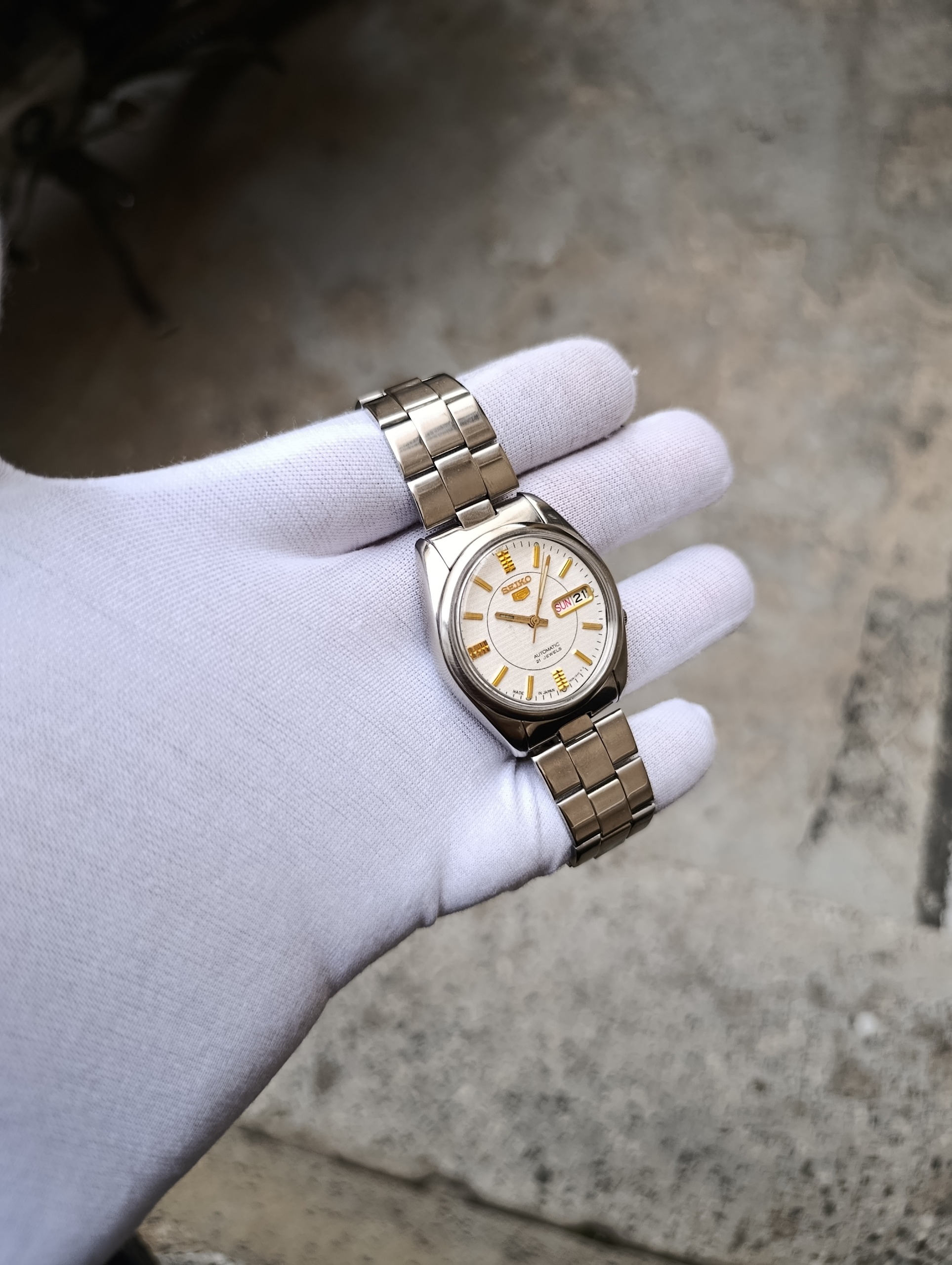 ساعت سیکو5 پشت شیشه ای اتوماتیک اصلی