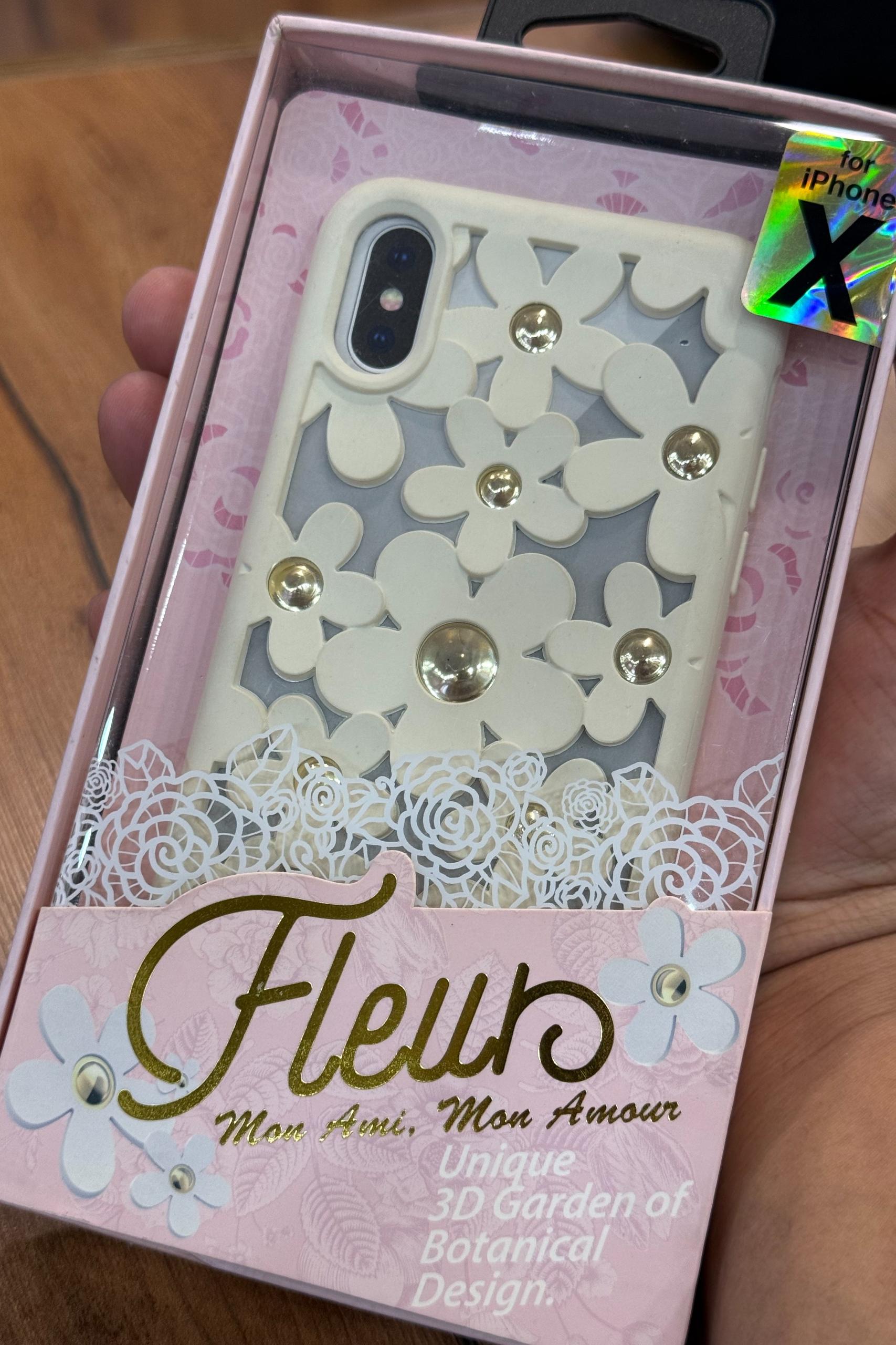 گارد،قاب یا کاور نایاب و خاص Fleur آیفون X/Xs