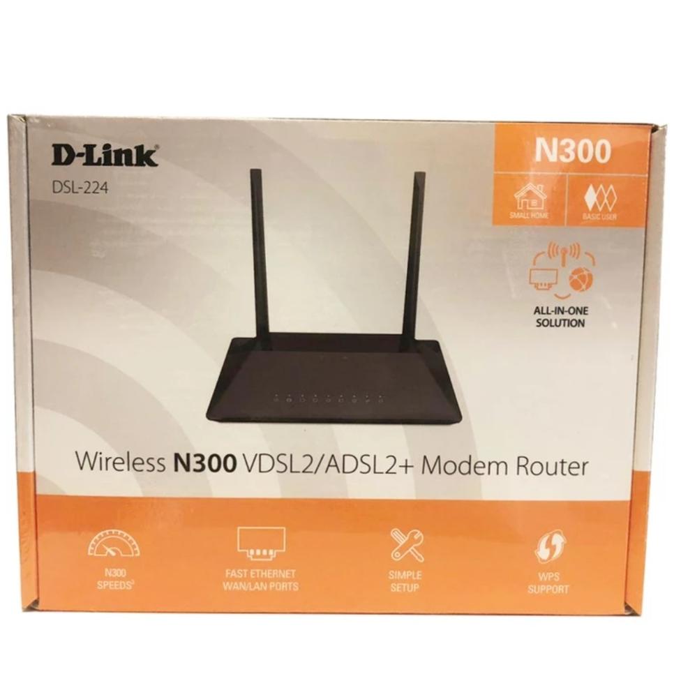 مودم adsl/vdal مدل دی لینک 224 نو