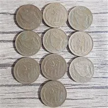 10عددسکه