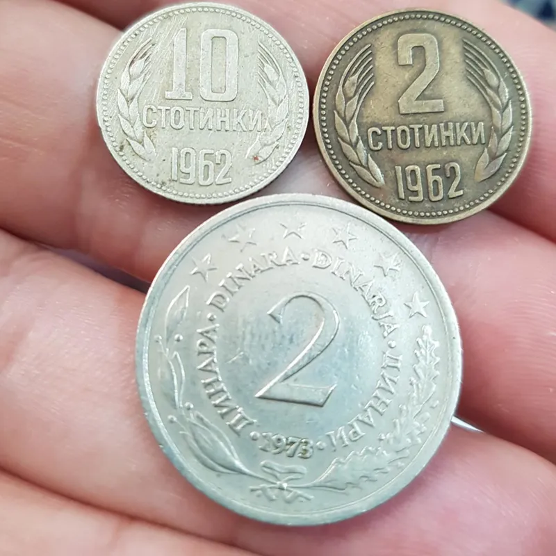 3عددسکه یوگوسلاوی 2و10استوتینکی کد94