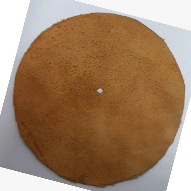 چرم پولیش فیروزه(2 عدد)، قطر12cm