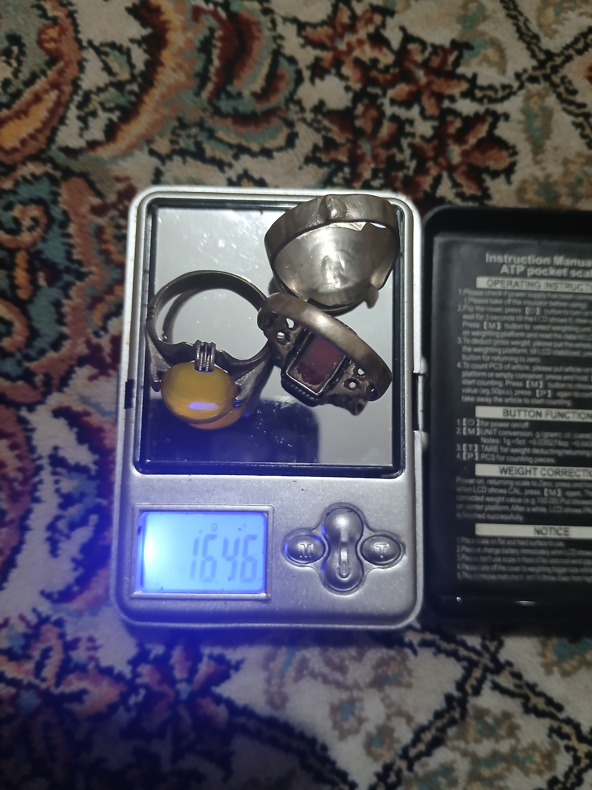 انگشتر قدیمی 40 سال پیش