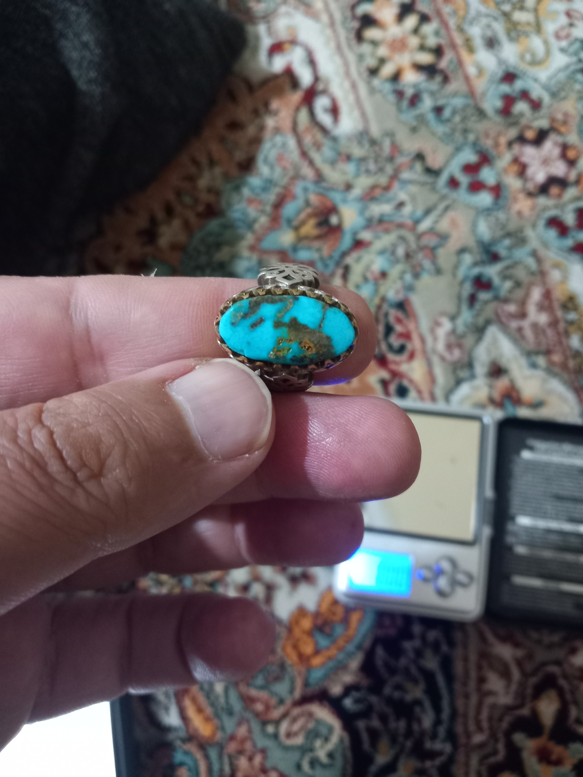 انگشتر فیروزه قدیمی