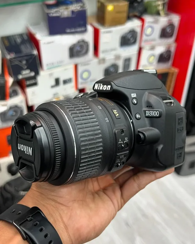 دوربین نیکون d3100 بالنز 55-18 لرزشگیردار