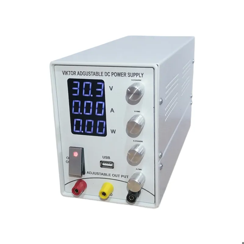 منبع تغذیه 30 ولت 10 آمپر مدل STX-3010