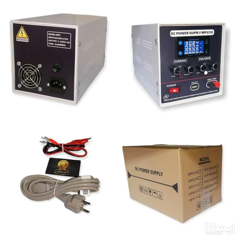 منبع تغذیه مدل 24ولت 5 آمپر