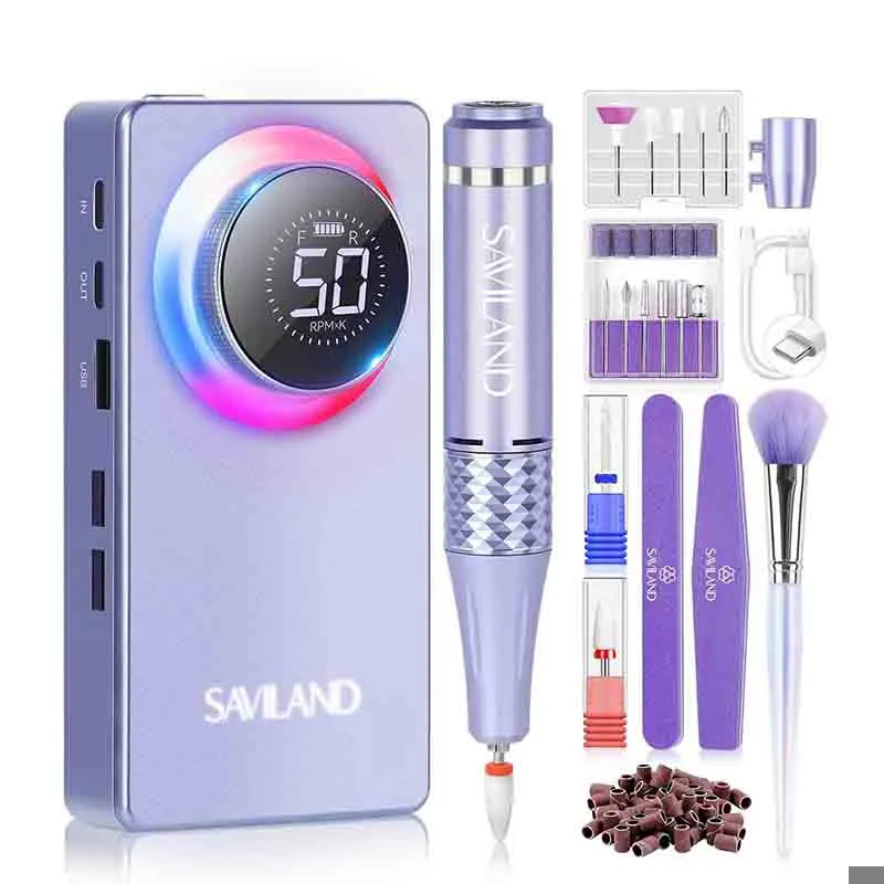 سوهان برقی ناخن برند SAVILAND BC678